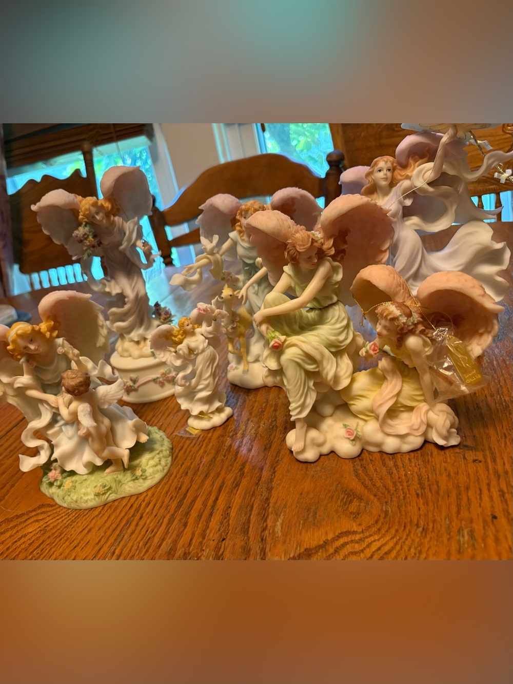Vintage (1990's) Seraphim Classics Angels by Roman (Lot of 6)